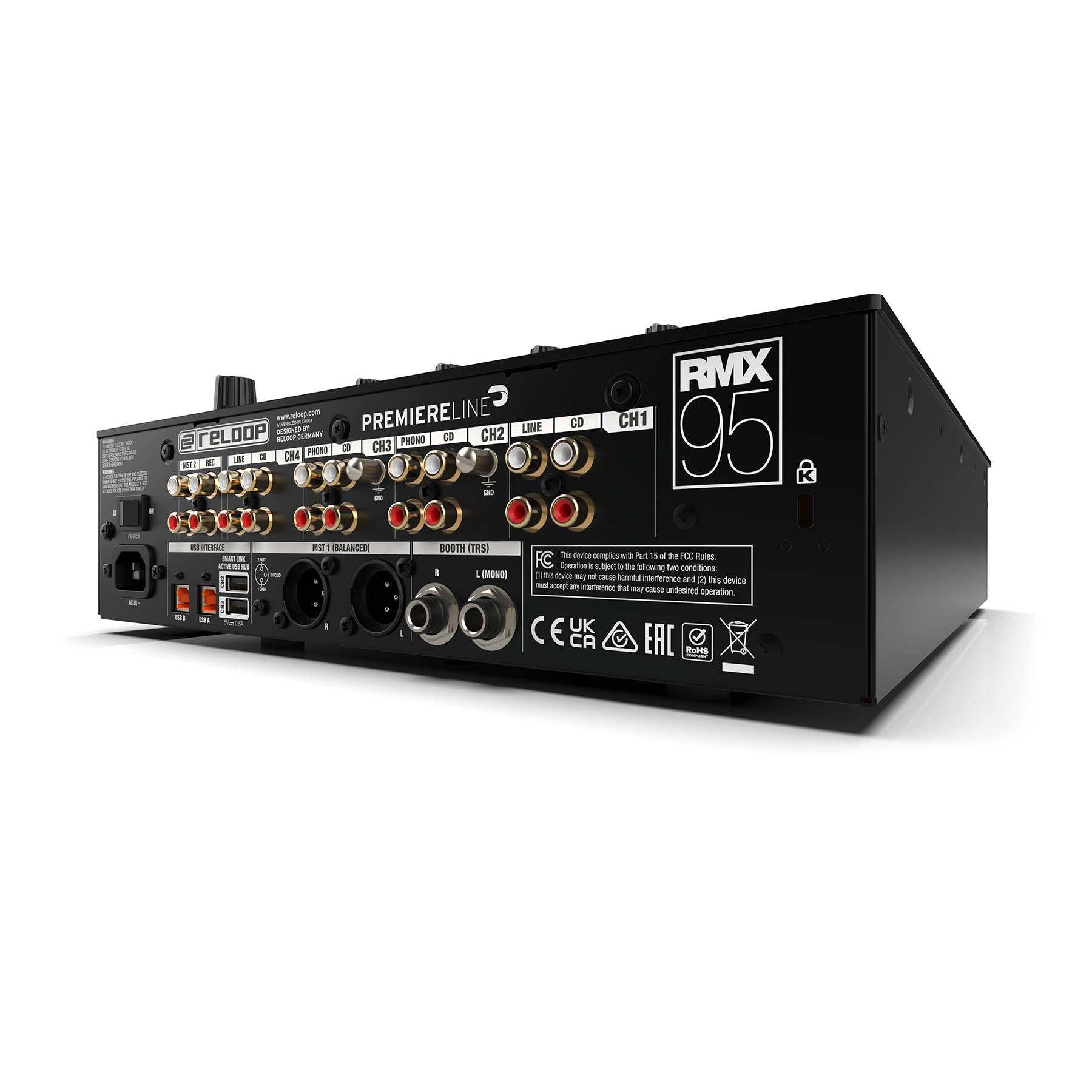 Reloop RMX-95 Digital Club Mixer With 24 Bit Interface
