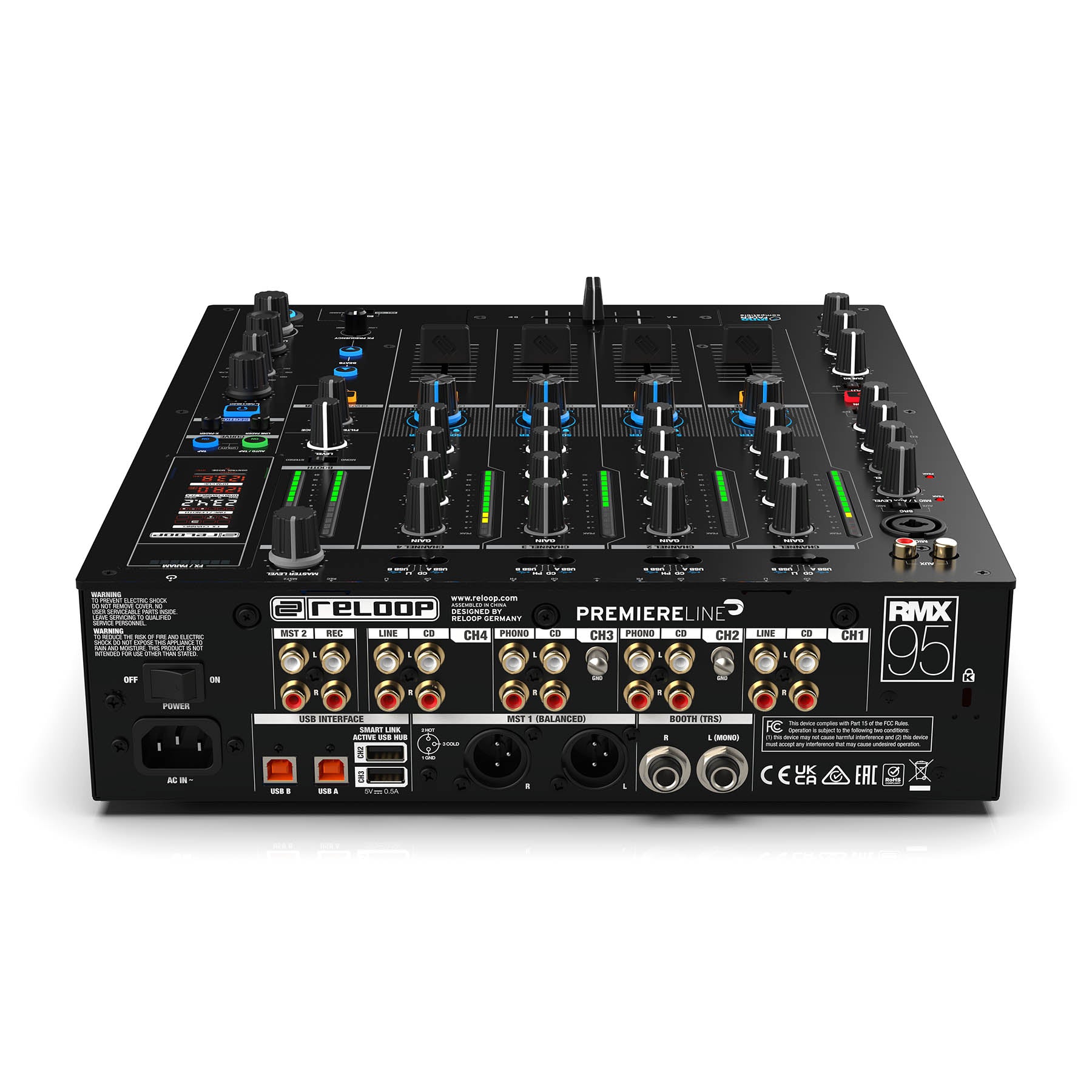 Reloop RMX-95 Digital Club Mixer With 24 Bit Interface