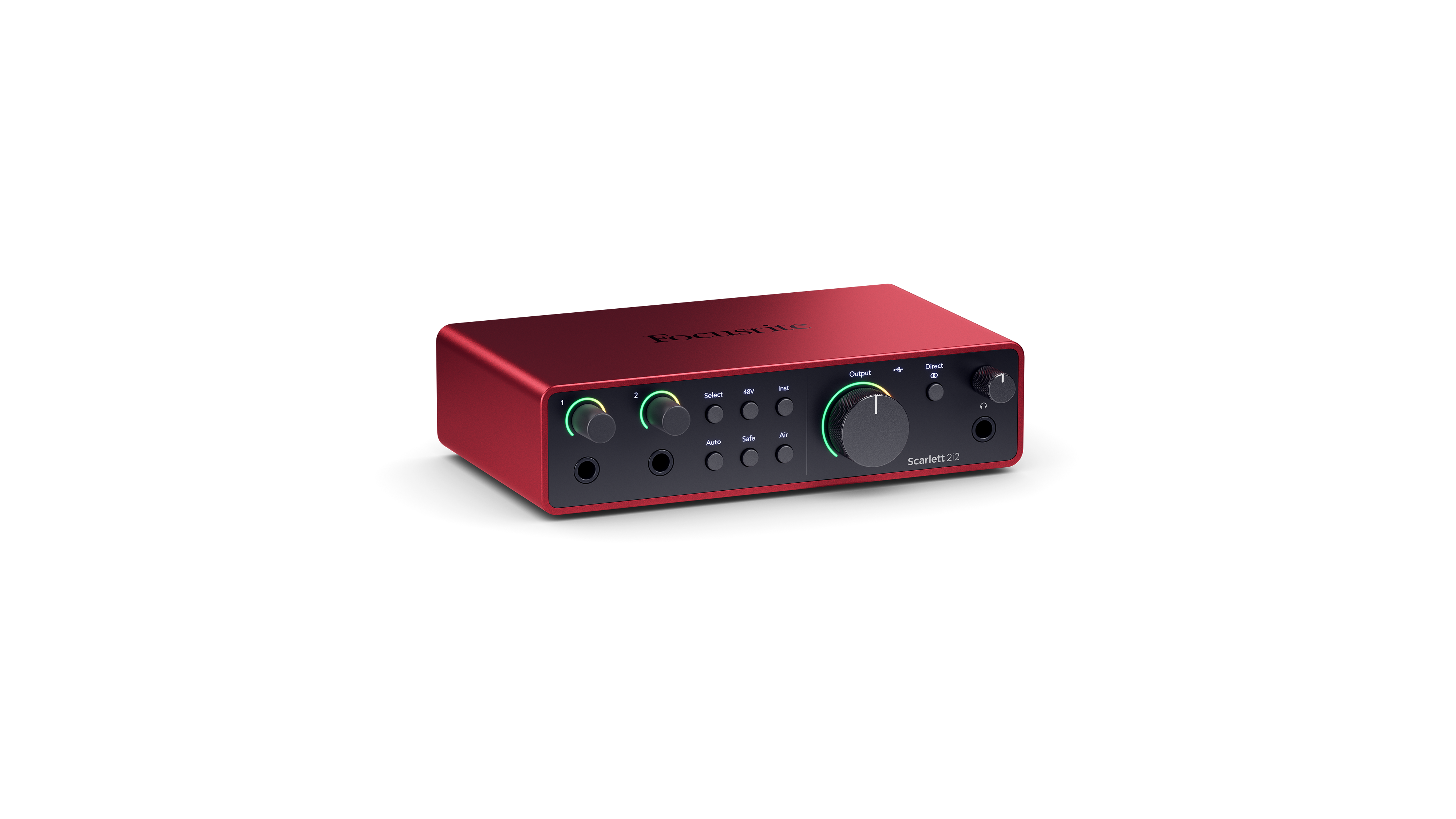 Focusrite Scarlett 2i2 2x2 USB Audio Interface 4th Gen for Singer/Songwriters