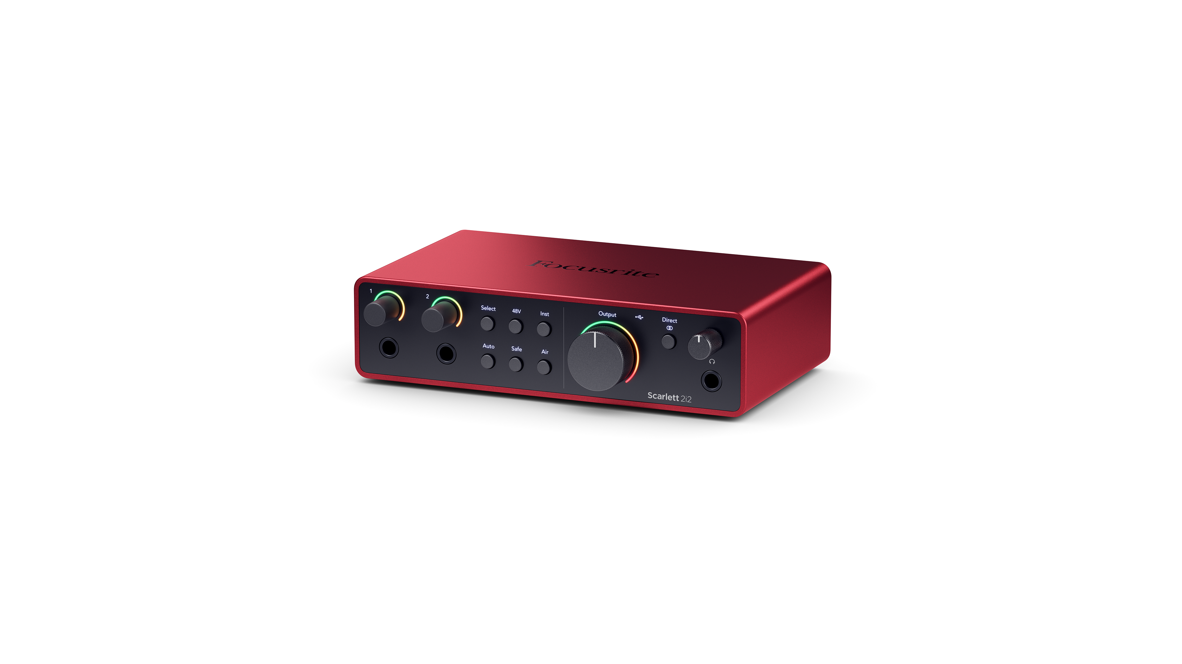 Focusrite Scarlett 2i2 2x2 USB Audio Interface 4th Gen for Singer/Songwriters