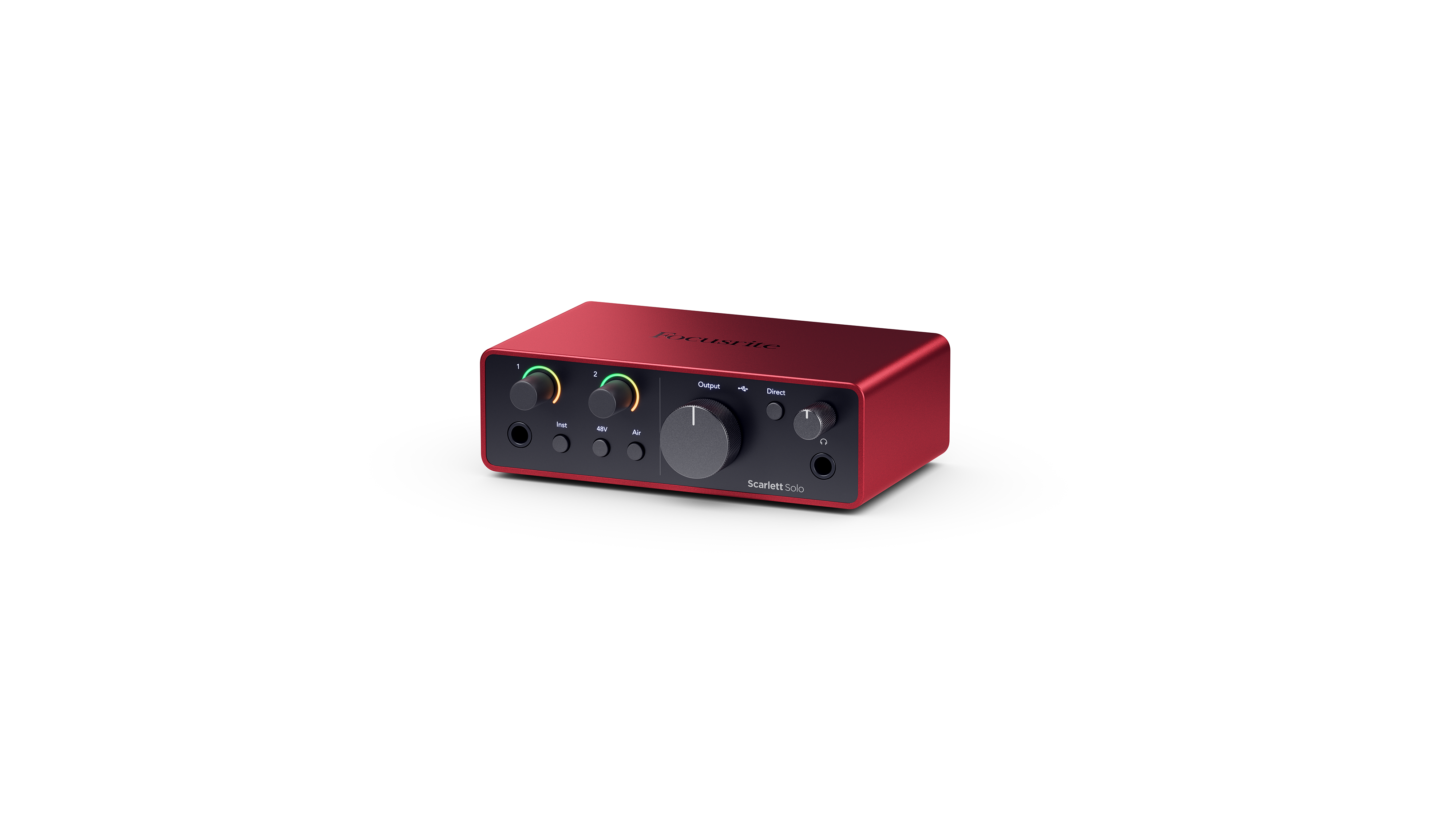Focusrite Scarlett Solo 2x2 USB Audio Interface 4th Gen for Singer/Songwriters