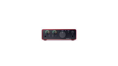 Focusrite Scarlett Solo 2x2 USB Audio Interface 4th Gen for Singer/Songwriters