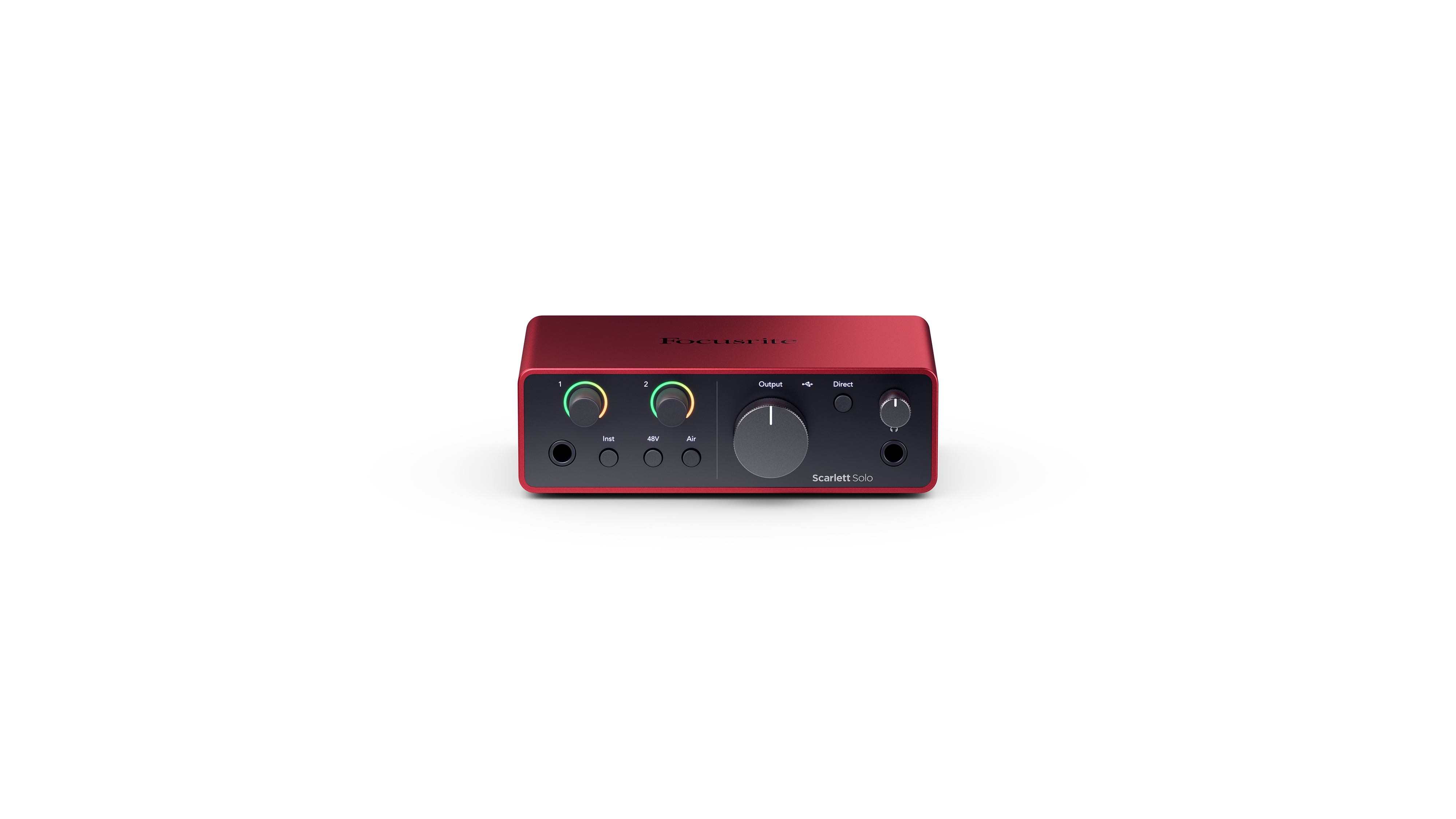 Focusrite Scarlett Solo 2x2 USB Audio Interface 4th Gen for Singer/Songwriters