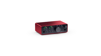 Focusrite Scarlett Solo 2x2 USB Audio Interface 4th Gen for Singer/Songwriters