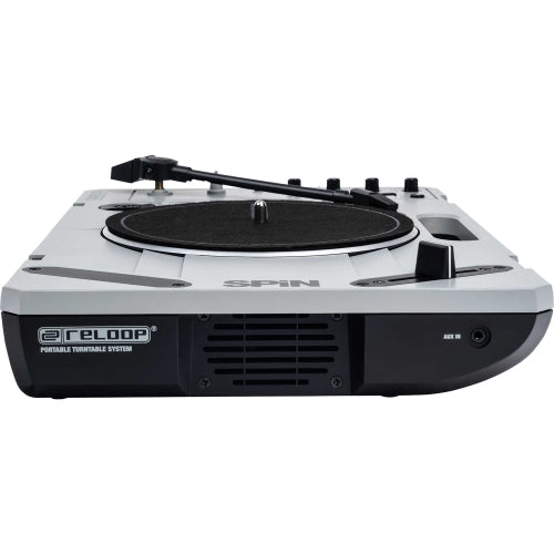 Reloop SPiN Portable Turntable System with Scratch Vinyl – Digital