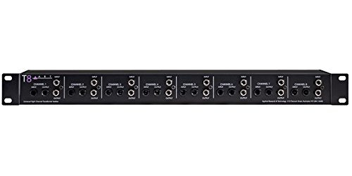 ART T8 8-Channel Hum Eliminator Transformer Isolator Passive Audio Interface
