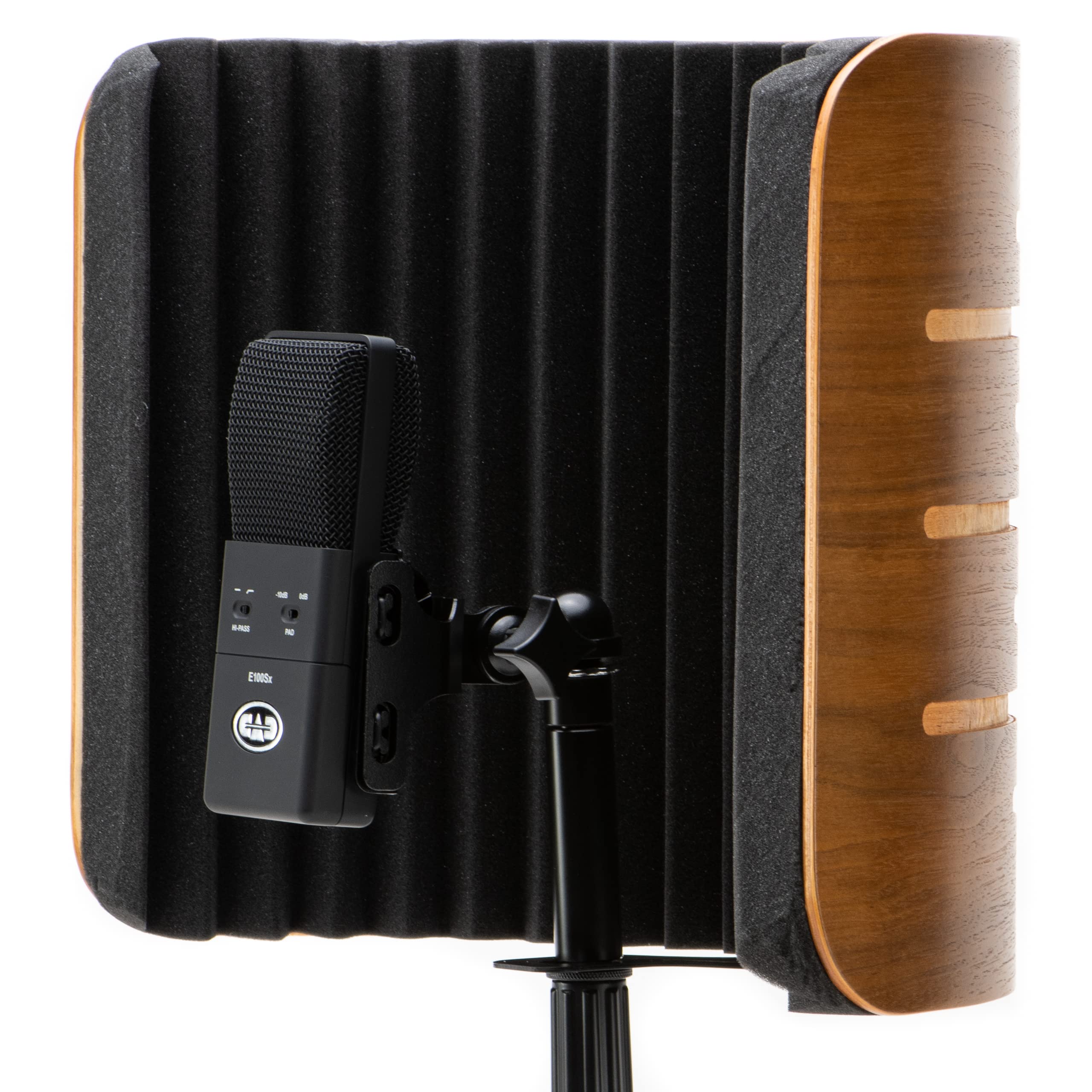 CAD Acousti-Shield AS50 Stand Mounted Enclosure - Walnut Finish