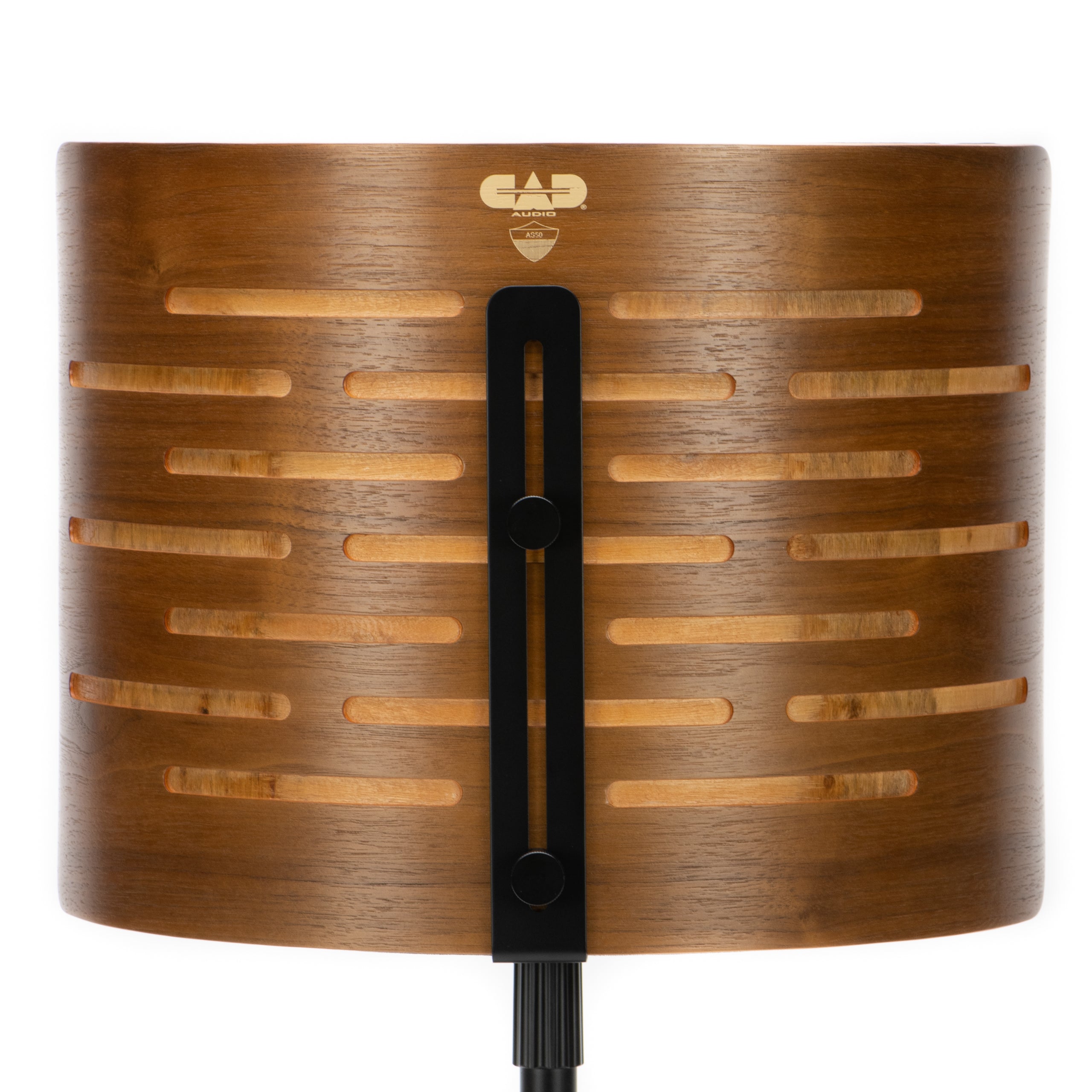 CAD Acousti-Shield AS50 Stand Mounted Enclosure - Walnut Finish