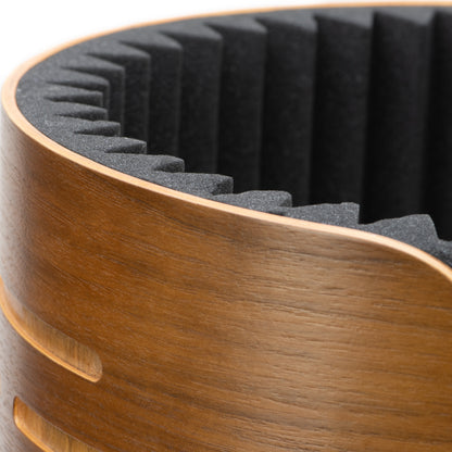 CAD Acousti-Shield AS50 Stand Mounted Enclosure - Walnut Finish