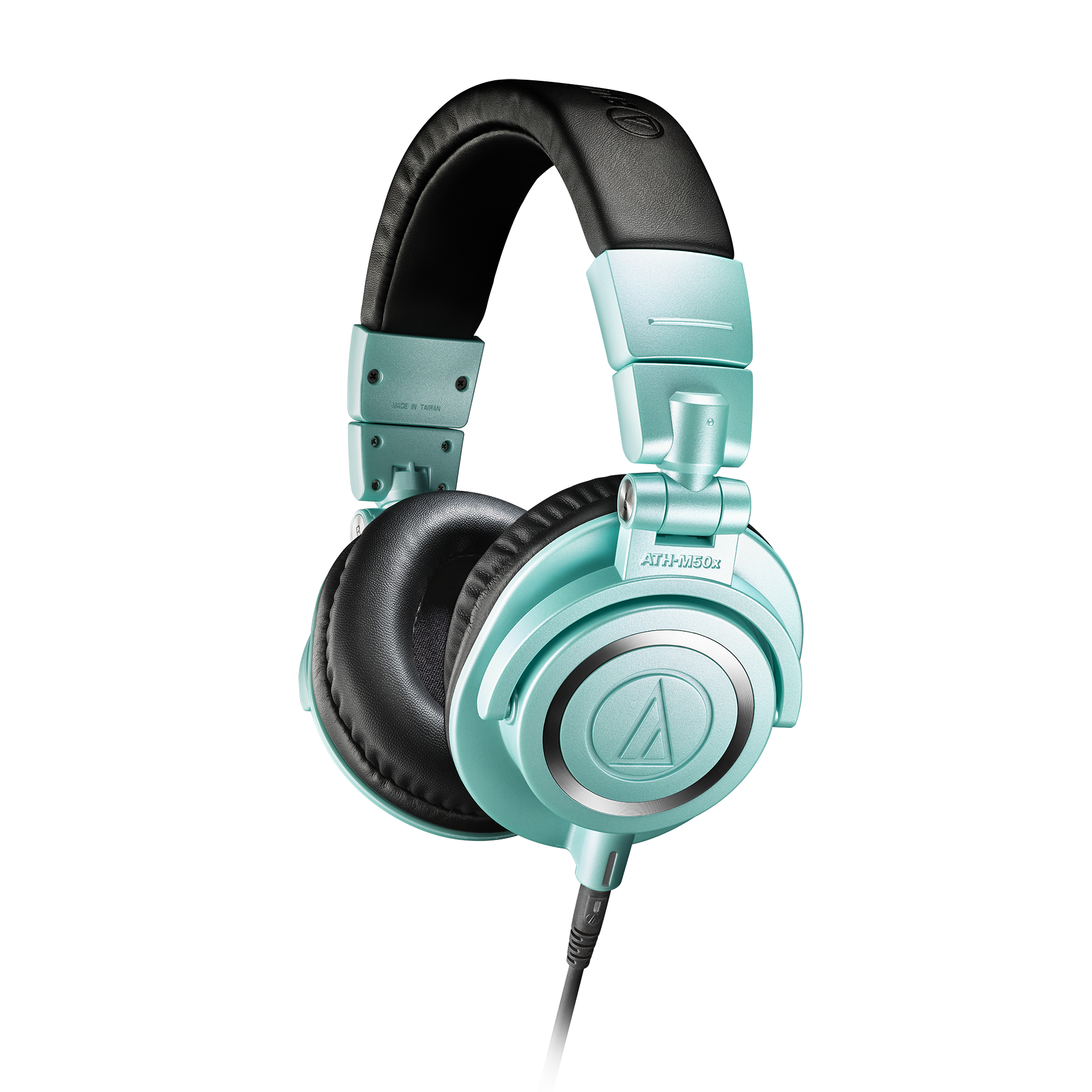 Audio-Technica ATH-M50xIB Limited-Edition Professional Studio Monitor Headphones, Ice Blue