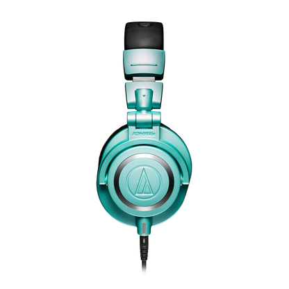 Audio-Technica ATH-M50xIB Limited-Edition Professional Studio Monitor Headphones, Ice Blue