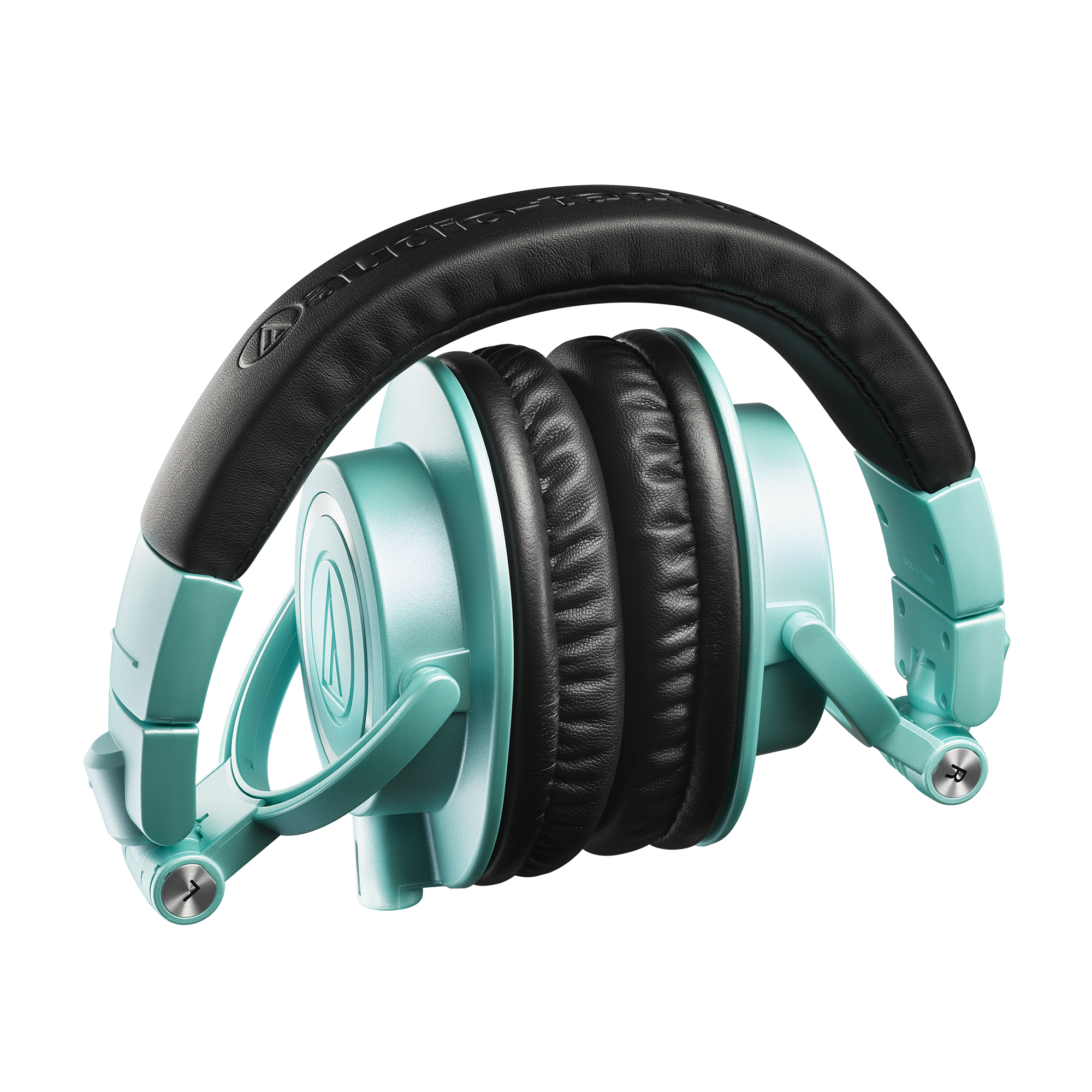 Audio-Technica ATH-M50xIB Limited-Edition Professional Studio Monitor Headphones, Ice Blue