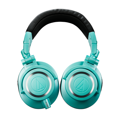 Audio-Technica ATH-M50xIB Limited-Edition Professional Studio Monitor Headphones, Ice Blue