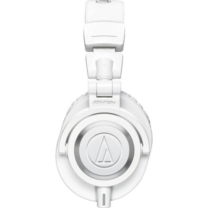 Audio-Technica ATH-M50XWH Professional Studio Monitor Headphones (White)