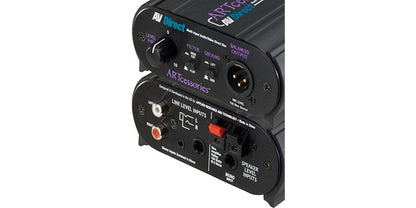 ART AV Direct Multi-Input Audio/Video Direct Box RCA, 1/4, Transformer Iso