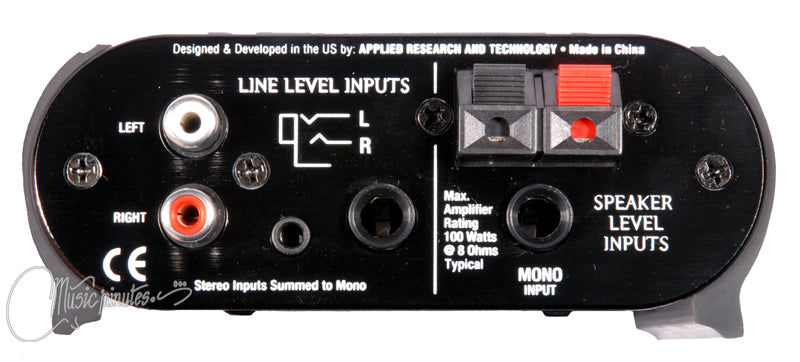 ART AV Direct Multi-Input Audio/Video Direct Box RCA, 1/4, Transformer Iso