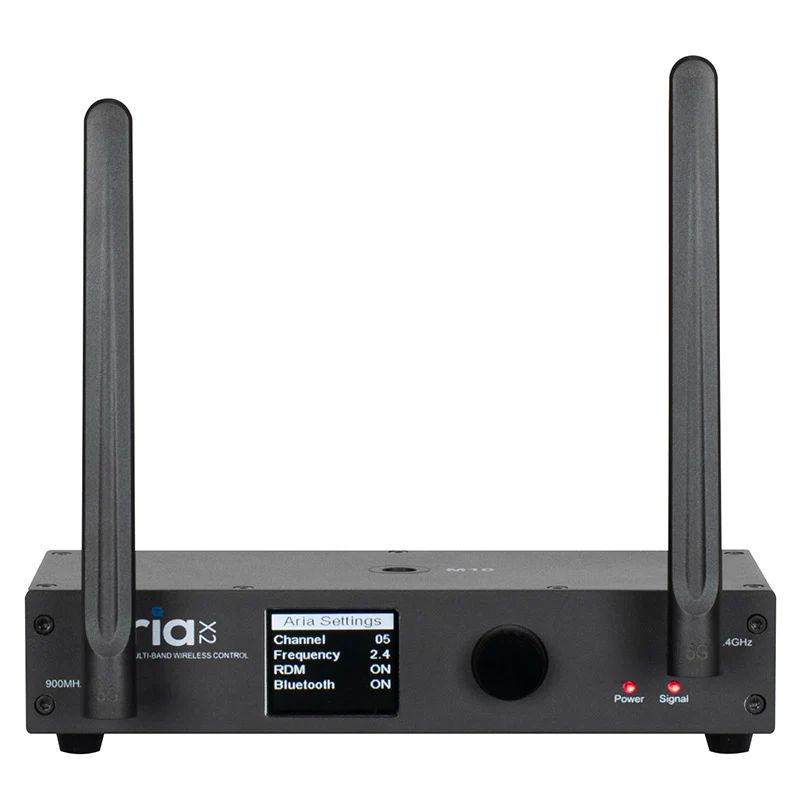 American DJ Aria X2 Transceiver with Wired Digital communication Network
