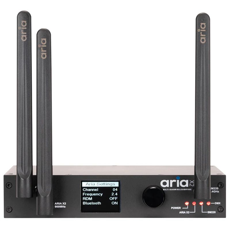 American DJ Aria X2 Bridge SM220 to Aria X2 With Wired Digital communication Network