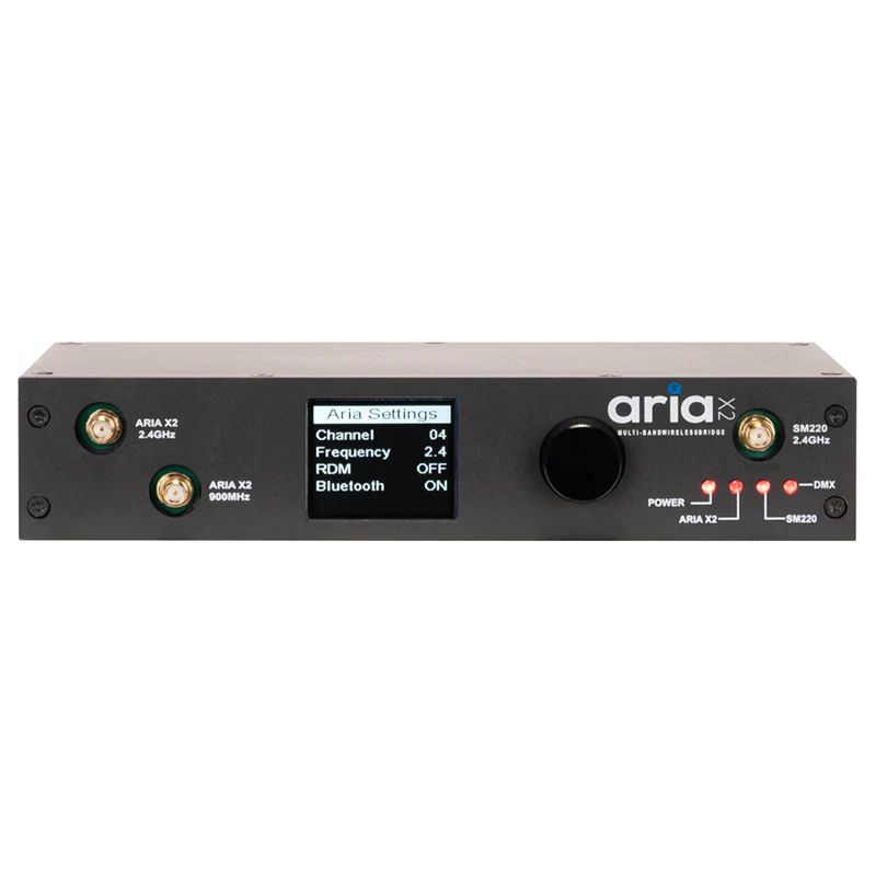 American DJ Aria X2 Bridge SM220 to Aria X2 With Wired Digital communication Network