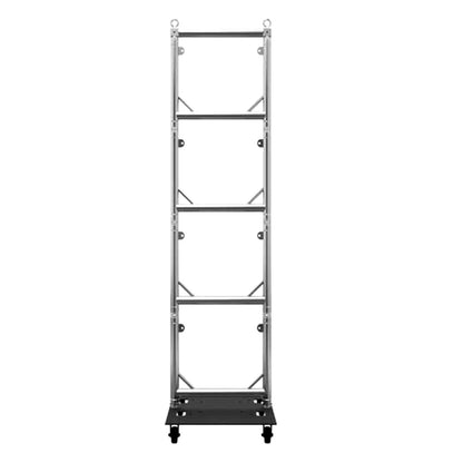 Global Truss Steel Base Plate with Casters Wheels 24 x 30 [Base Plate 24X30WC]