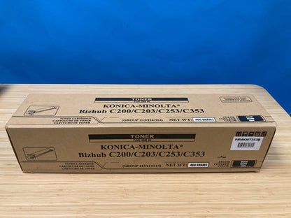 Konica-Minolta Bizhub C200/C203/C253/C353 Black Toner