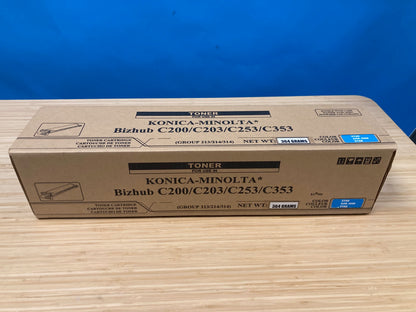 Konica-Minolta Bizhub C200/C203/C253/C353 Cyan Toner