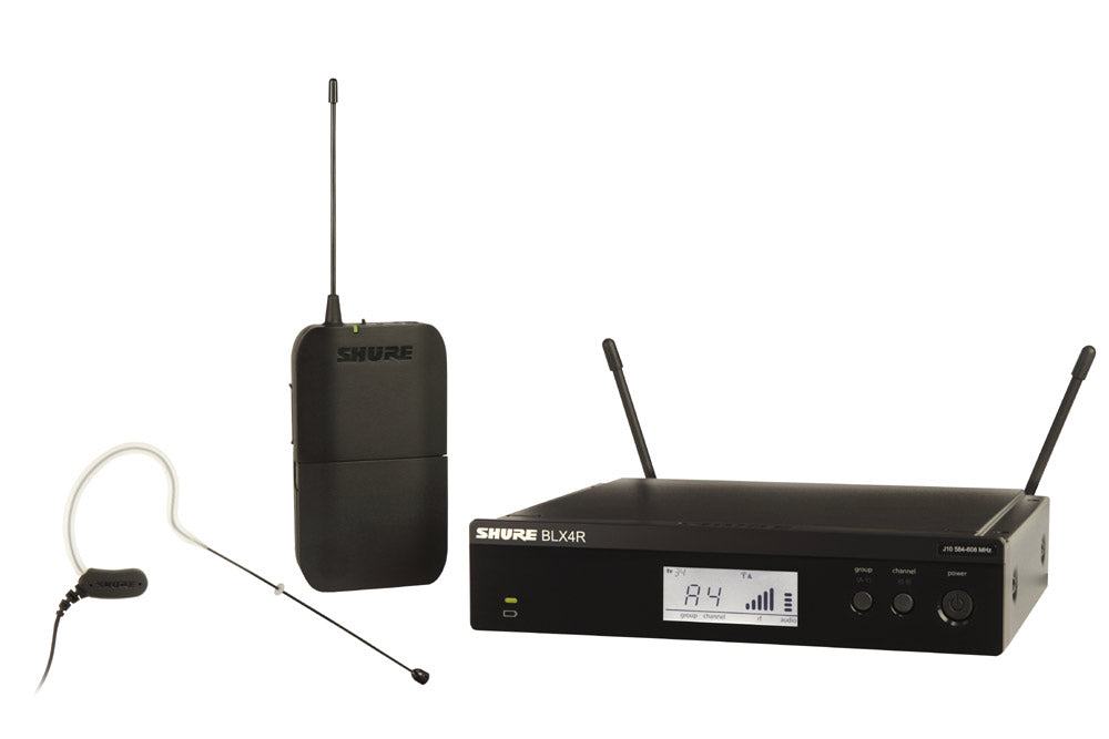 Shure BLX14R/MX53 Wireless Rack-mount System with MX153 Earset Microphone