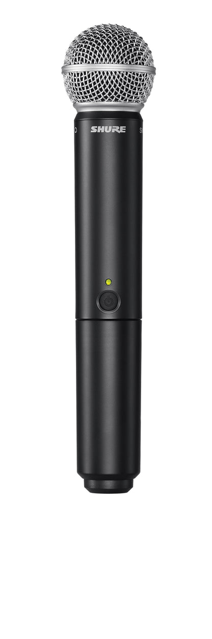 Shure BLX2/SM58-H10 Handheld Transmitter with SM58 Capsule (H10: 542 to 572 MHz)