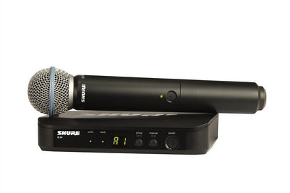 Shure BLX24/B58-H9 Vocal Wireless Microphone Mic System (H9: 512 to 542 MHz)