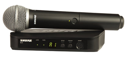 Shure BLX24/PG58-H9 Wireless Vocal System, 512-542MHz