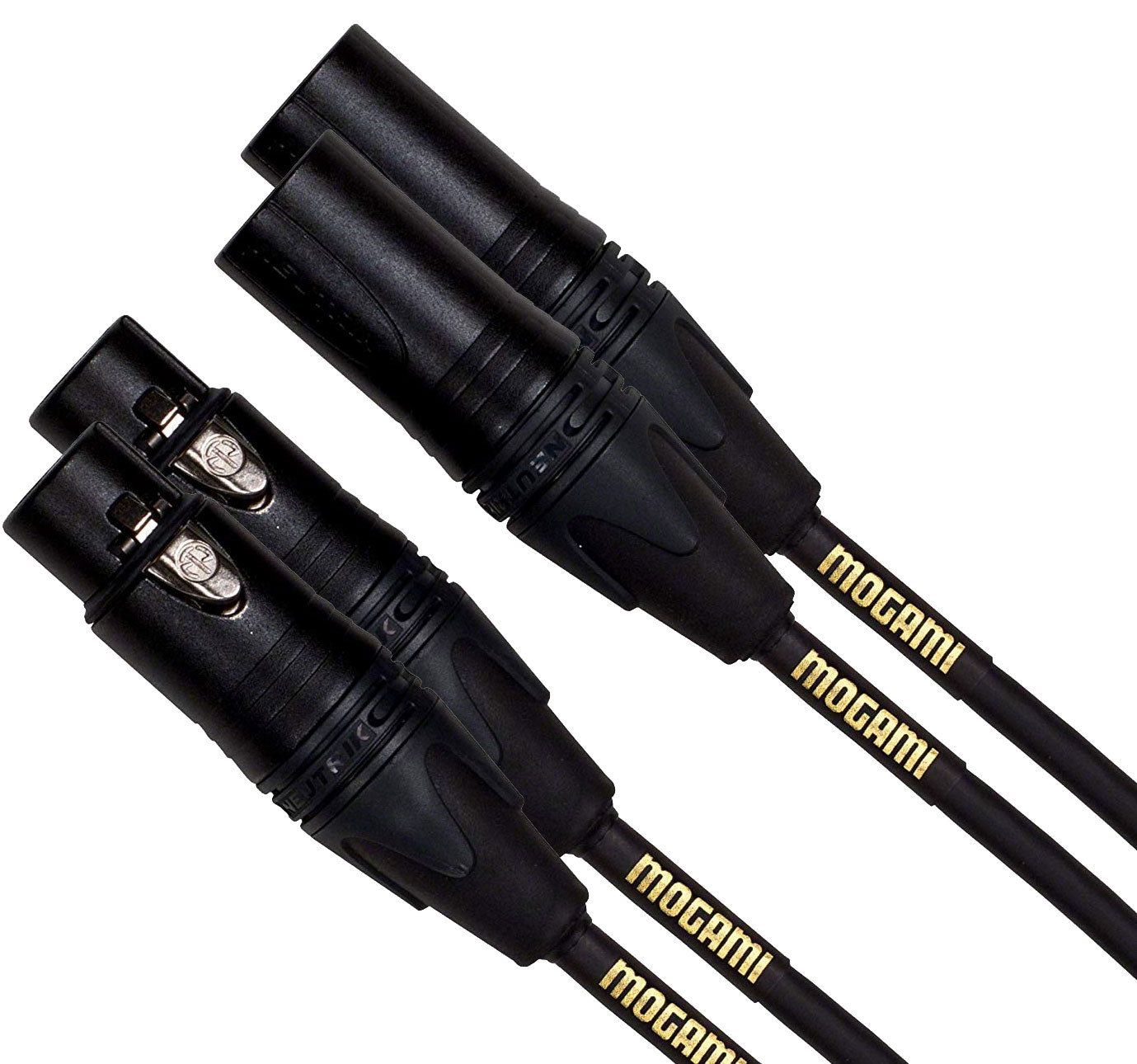 Mogami GOLD-STUDIO-25 Gold Studio XLR Female to XLR Male 25' Microphone Cable - PAIR