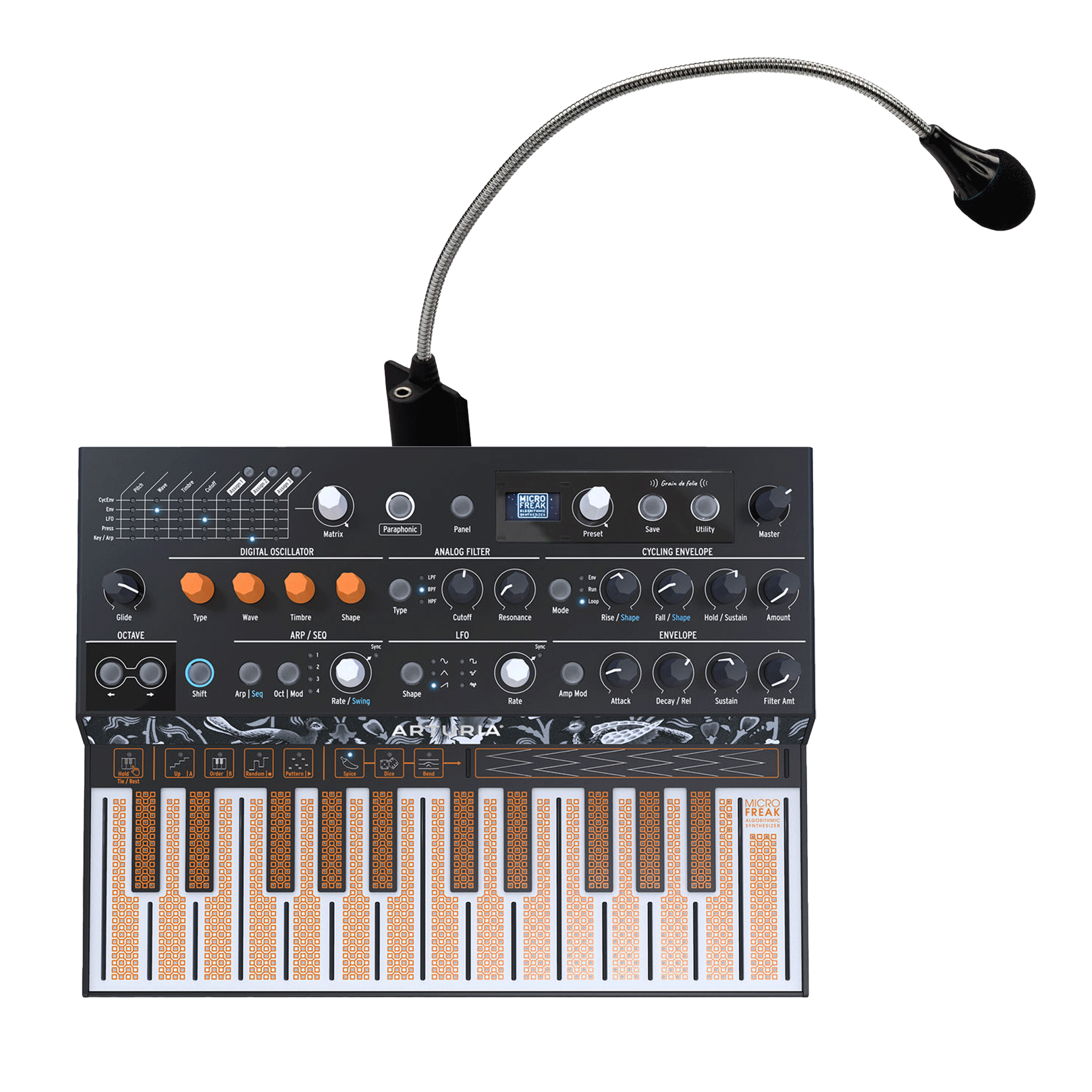 Arturia MicroFreak - Hybrid Analog/Digital Synthesizer with