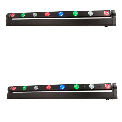 American DJ Sweeper Beam Quad LED 8W RGB-PAIR