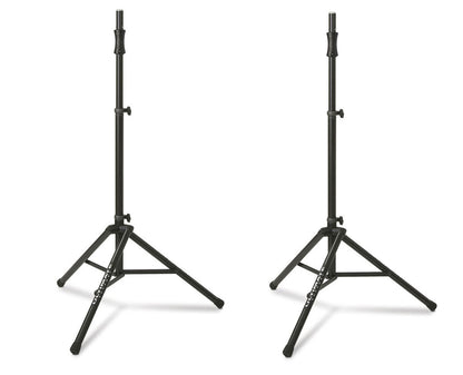 Ultimate Support TS-100B (2-Pack) Lift-Assist Aluminum Tripod Speaker Stands