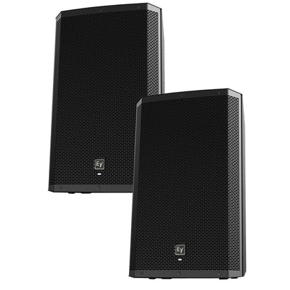 EV Electro-Voice ZLX-12BT Bluetooth Pair of 2-Way Powered 1000W Speakers (PAIR)