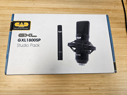 CAD GXL1800SP Mic Collection with Large & Small Diaphargm Condenser Microphones