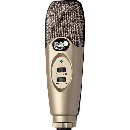 CAD U37 USB Large-Diaphragm Cardioid Condenser Recording Microphone B-Stock