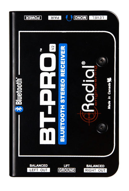 Radial Engineering BT-PRO V2 Stereo Bluetooth Direct Box