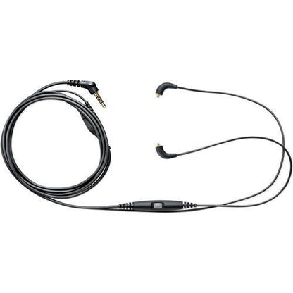SHURE CBL-M-K Music Phone Cable with Remote + Mic (One-Button Control) Headphone