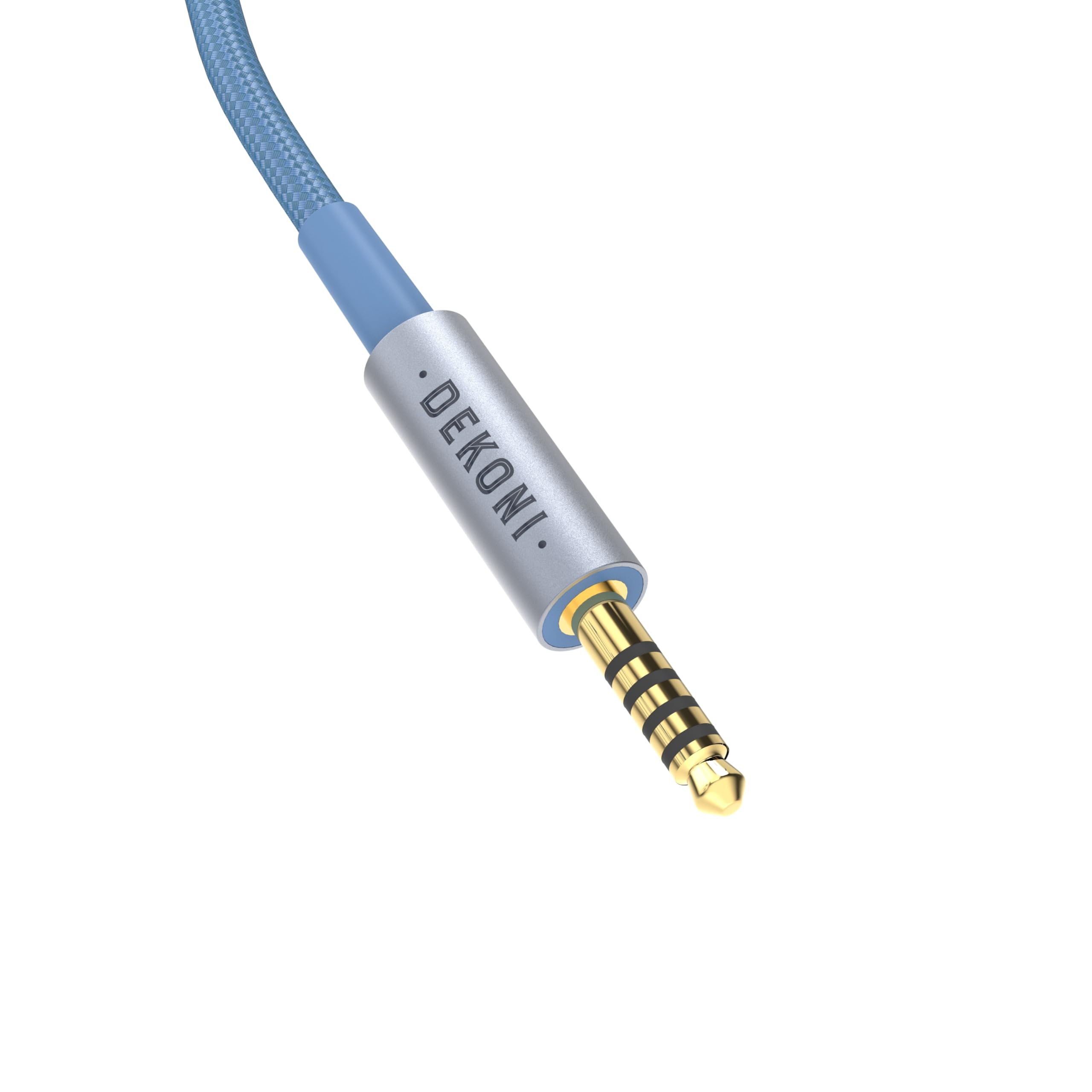 Dekoni Audio Ensemble 4.4mm 52 Nylon Wrapped Cable with 3.5mm Headphone Connectors