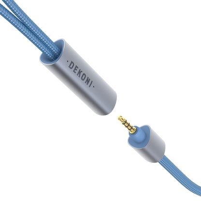 Dekoni Audio Ensemble 4.4mm 52 Nylon Wrapped Cable with 3.5mm Headphone Connectors