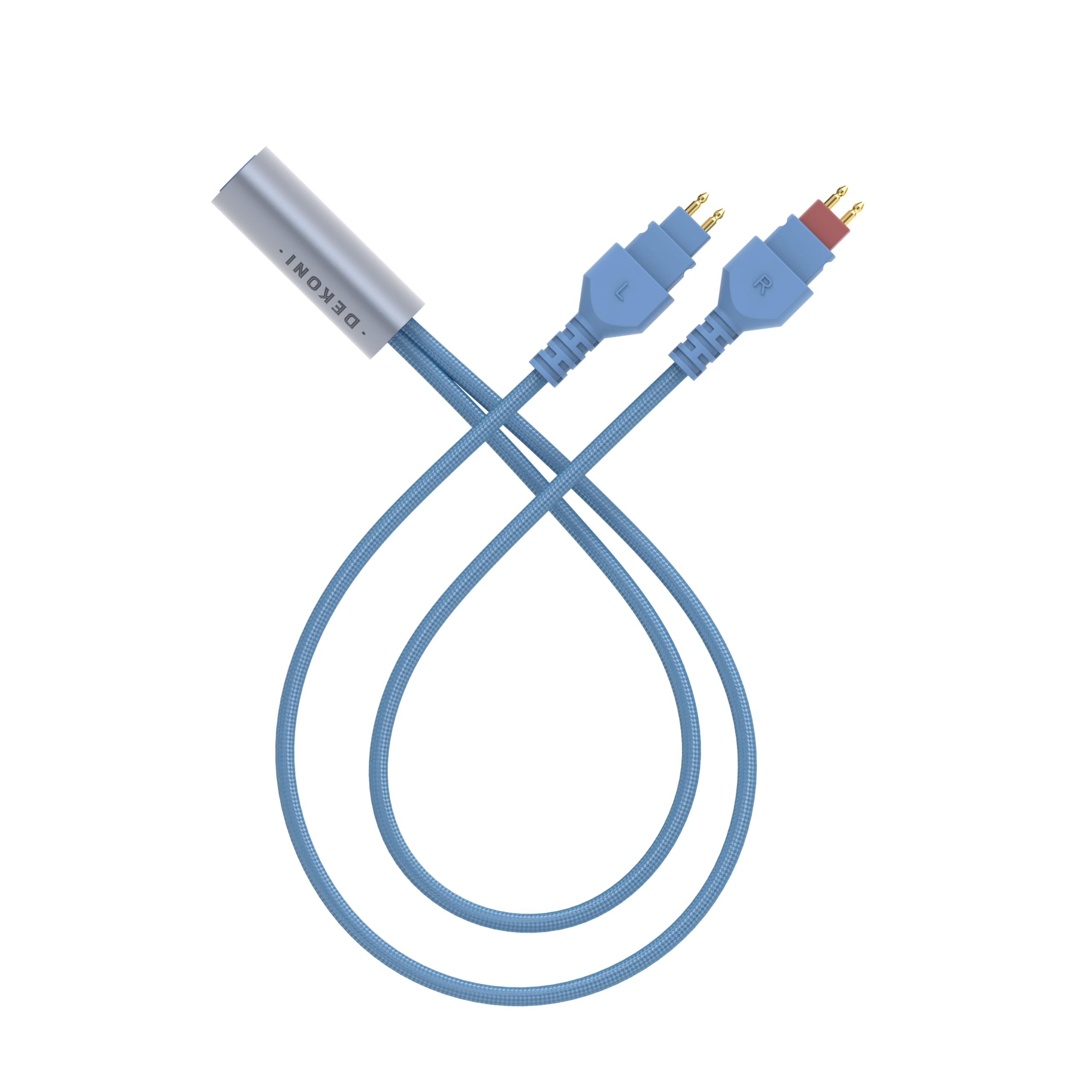 Dekoni Audio Ensemble 4.4mm 64 Nylon Wrapped Cable with HD600 Headphone Connectors