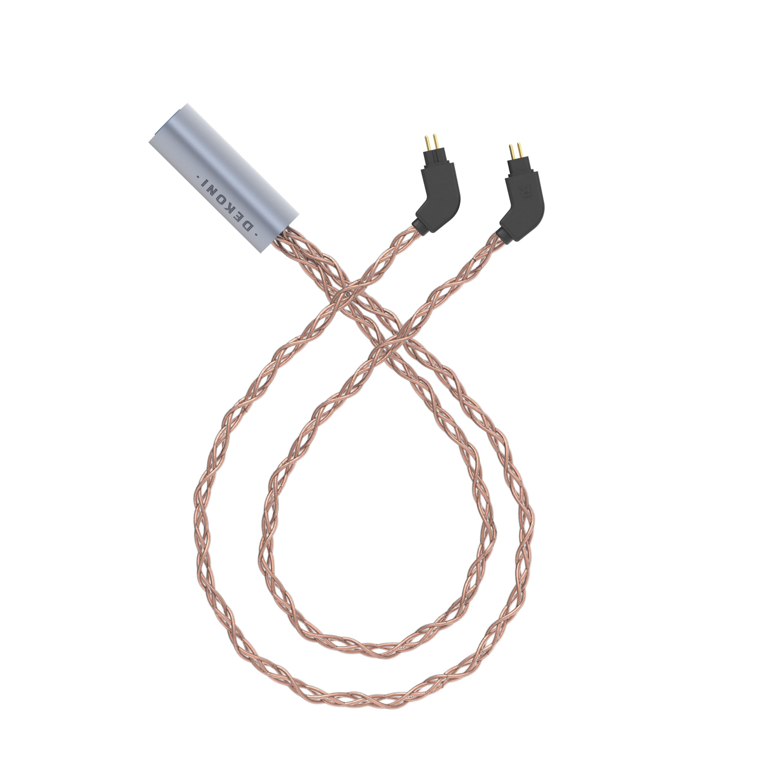 Dekoni Audio Ensemble 1/4 PCUHD Cable with 2-Pin IEM Connectors (52)
