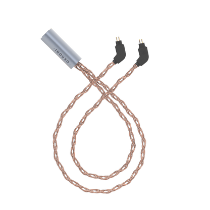 Dekoni Audio Ensemble 1/4 PCUHD Cable with 2-Pin IEM Connectors (52)