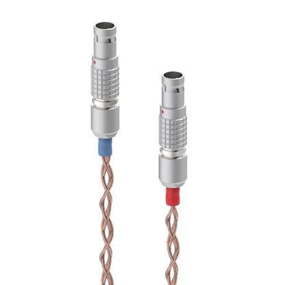 Dekoni Audio Ensemble 1/4 PCUHD Cable with 2-Pin Utopia Lemo Headphone Connectors (64)