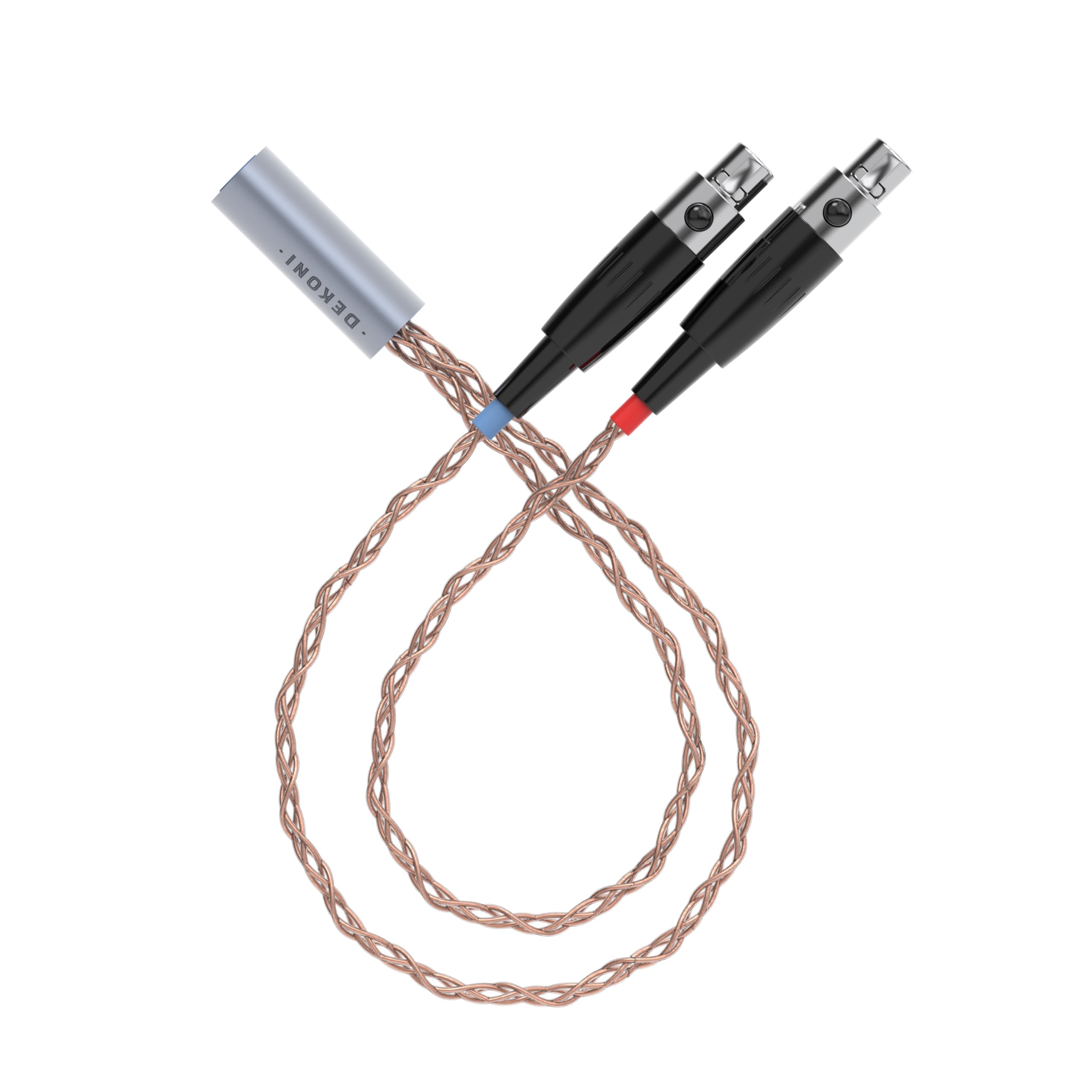 Dekoni Audio Ensemble 1/4 PCUHD Cable with 4-pin Mini XLR Headphone Connectors (64)