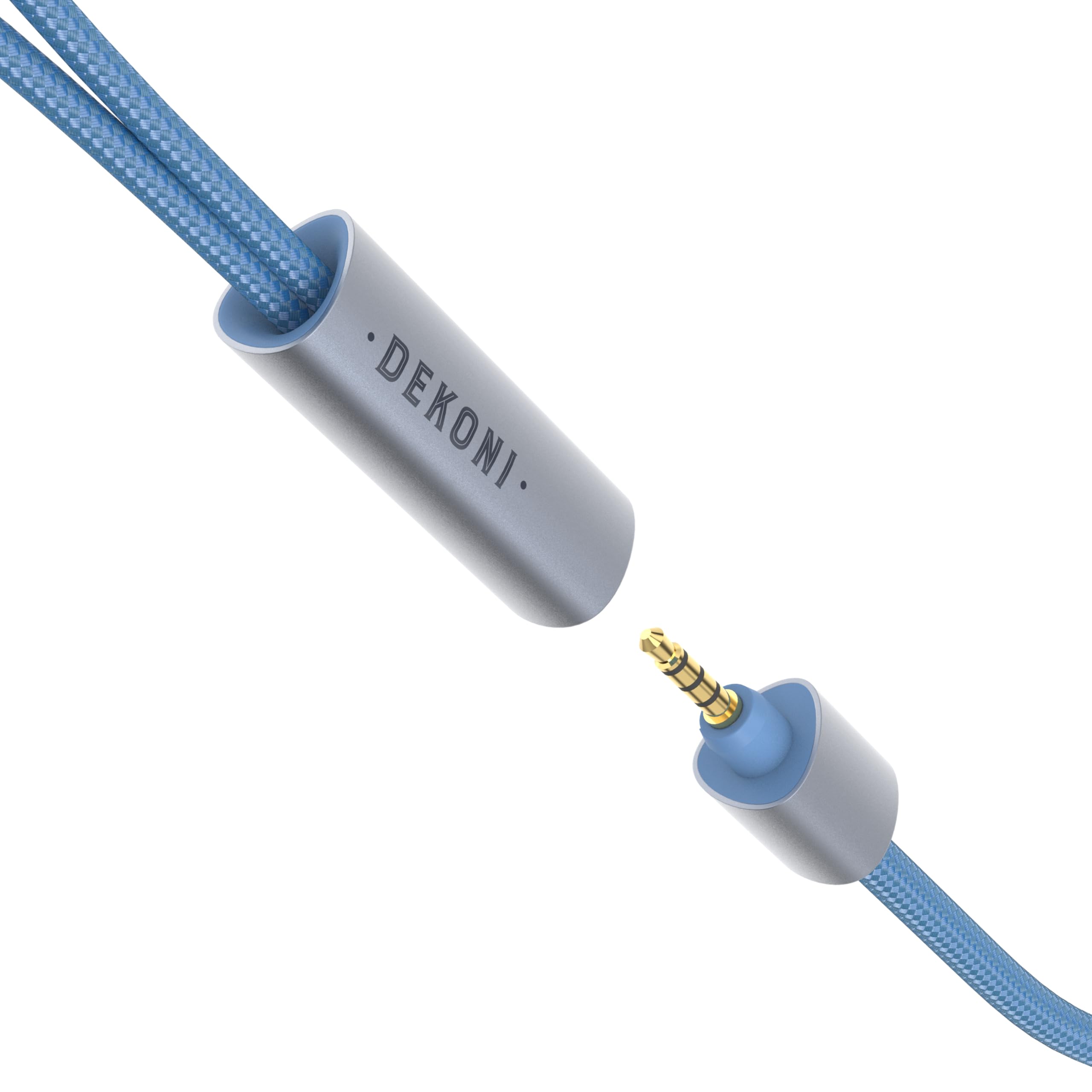 Dekoni Audio Ensemble 1/4 Nylon Wrapped Cable with 4-pin Mini XLR Headphone Connectors (52)