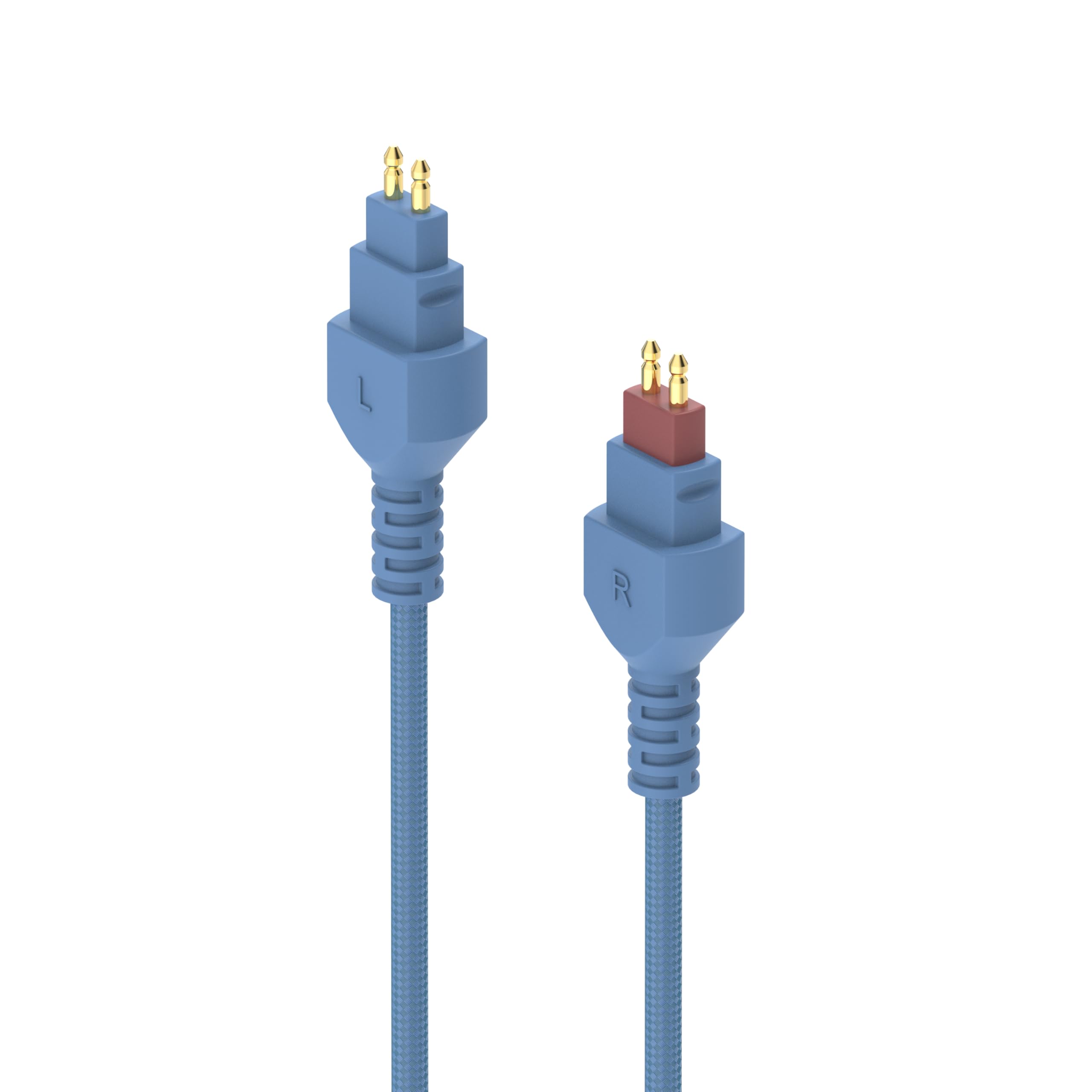 Dekoni Audio Ensemble 1/4 Nylon Wrapped Cable with HD600 Headphone Connectors (64)
