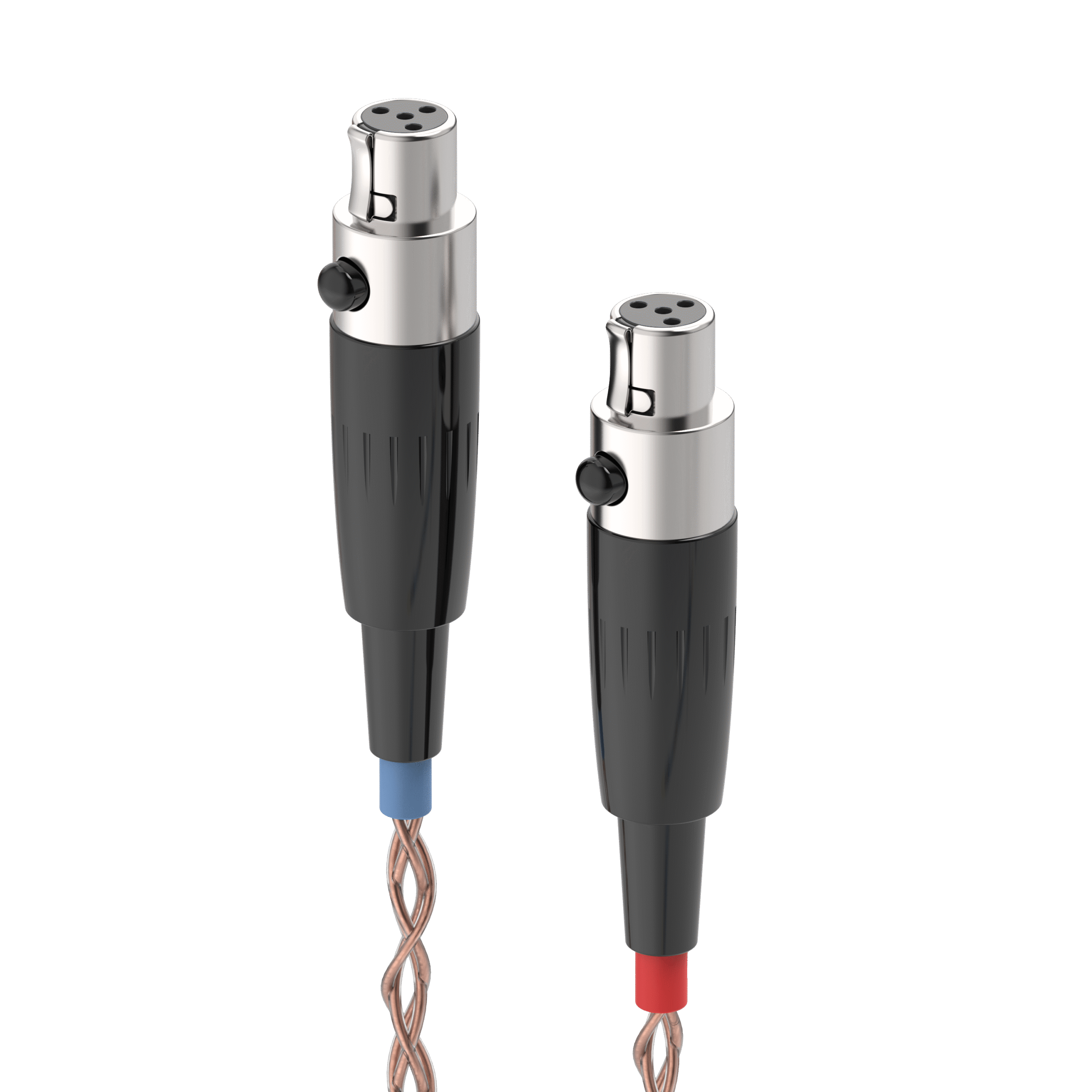 Dekoni Audio Ensemble 1/4 Braided Cable with HD600 Headphone Connectors (52)