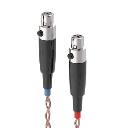 Dekoni Audio Ensemble 1/4 Braided Cable with HD600 Headphone Connectors (52)